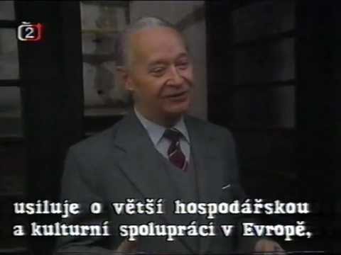 Alexander Dubček - rozhovor francouzské televizi (Bratislava, 19.2.1989)