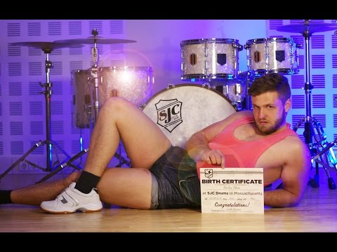 SJC drums unboxing video (Sindre Skeie)