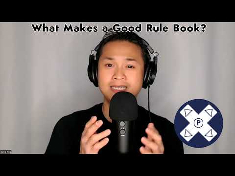 What makes a good rule book?