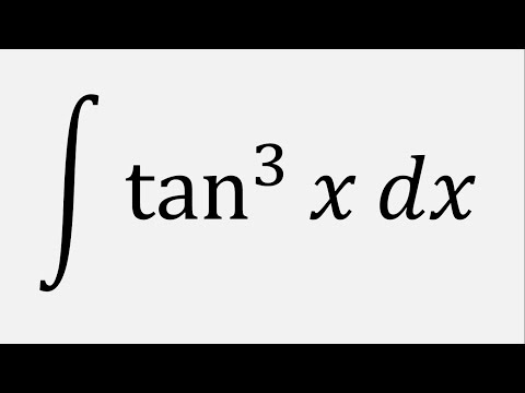Integral of tan^3(x) dx