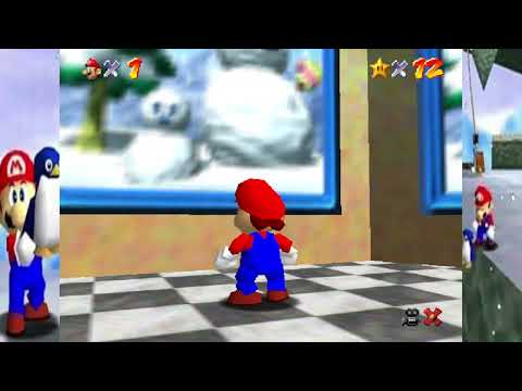 Lucy's attempt for a star in Mario 64 @LUvvUcy 