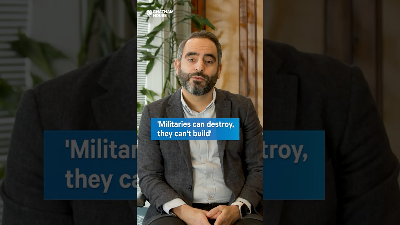Iran: 'Militaries can destroy, they can't build'