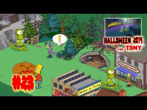 Los Simpson Springfield "Halloween'19: Cap. 23 - Las misiones de Moe trol del puente" por Tony