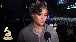 Andra Day Interview | 58th GRAMMYs