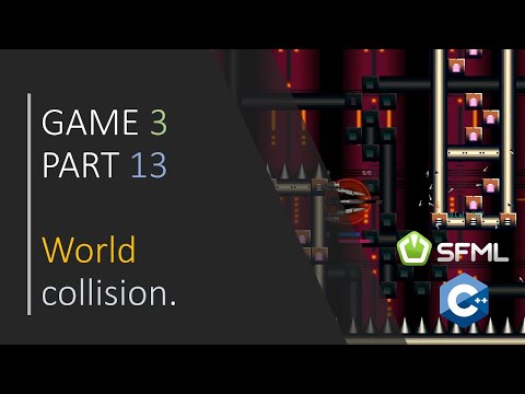 C SFML Simple 2D Games GAME 3 PART 13 Collision with the screen