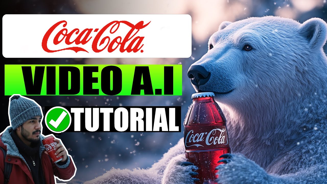 INTELIGÊNCIA ARTIFICIAL Fez COMERCIAL DA COCA COLA!!! Aprenda criar VÍDEOS Profissionais usando IA