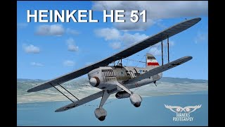 HEINKEL HE 51 (Luftwaffe livery) - BARCELONA