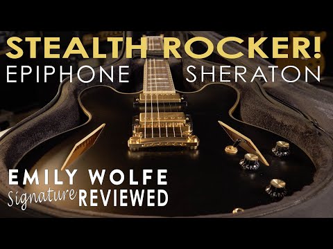 Epiphone Emily Wolfe Sheraton Stealth: Price, Specs and Best Epiphone Emily Wolfe Sheraton Stealth: Price, Specs and Best