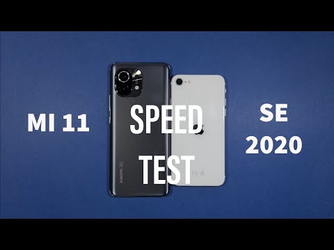 Xiaomi Mi 11 vs Iphone SE 2020 Speed Test