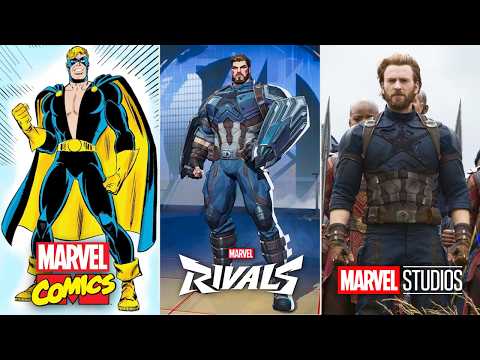 Marvel Rivals vs Marvel Movies vs Comics (Side by Side) Character Designs Comparison!