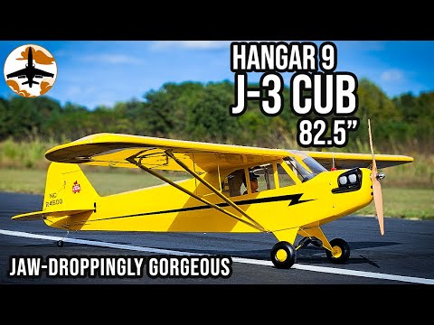 Big, Bold, Absolutely BEAUTIFUL - Hangar 9 J-3 Cub 82.5" Review