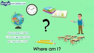 Where Am I? 1: I See Blue Letters - Little fox bản full