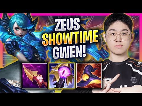 ZEUS SHOWTIME WITH GWEN! - HLE Zeus Plays Gwen TOP vs Aatrox! | Season 2025