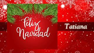 Kadr z teledysku Feliz Navidad tekst piosenki Tatiana