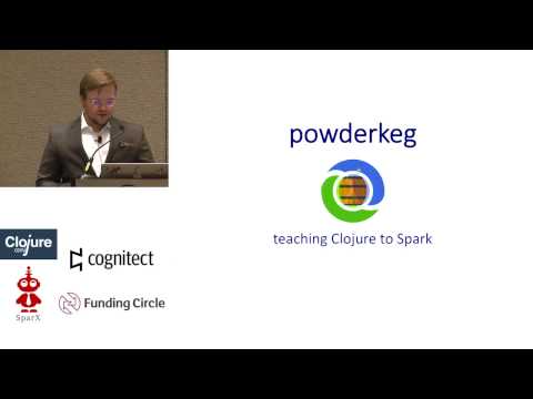 Image thumbnail for talk Powderkeg: teaching Clojure to Spark