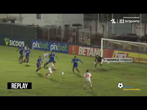 Guilherme Queiroz - 15.01.2023 - Brusque 2 x 0 Barra - Campeonato Catarinense  - 1ª Rodada