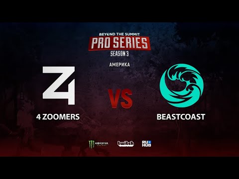 4 Zoomers vs beastcoast, BTS Pro Series Season 3: Americas, bo2, game 2 [4ce]