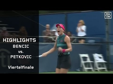 WTA Washington: Petkovic gewinnt Thriller: Bencic - Andrea Petkovic | Highlights | Tennis | DAZN