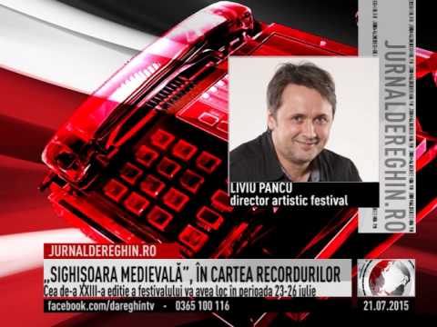 „SIGHIŞOARA MEDIEVALĂ”, ÎN CARTEA RECORDURILOR (2015 07 21)