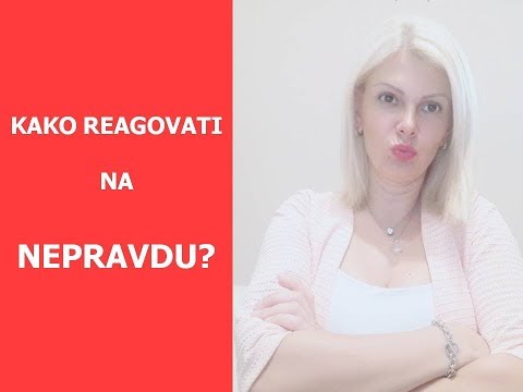 Kako reagovati na nepravdu
