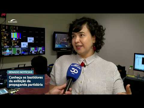 Saiba como a propaganda eleitoral é preparada para ir ao ar na TV Senado