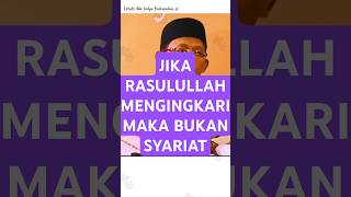 Download lagu JIKA RASULULLAH MENGINGKARI MAKA BUKAN SYARIAT, Nasehat Ustadz Abu Yahya Badrusalam, Lc #bidah mp3