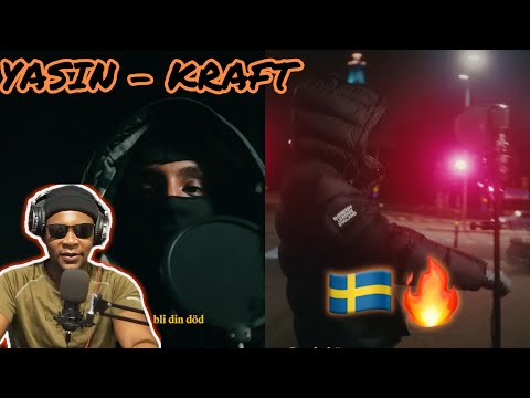 SWEDISH RAP REACTION 🇸🇪| YASIN - KRAFT (ENGLISH SUBTITLES) 🔥