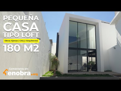 Small house on a 3 meter wide lot with double height, loft type | Work by others |  CALLI ARQ