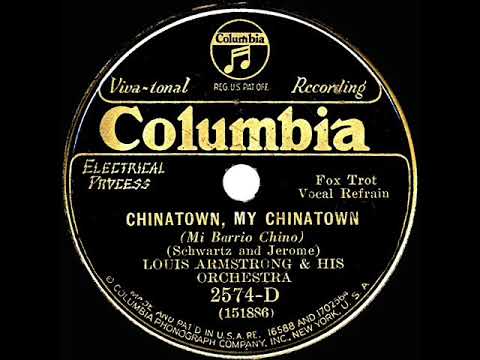 1932 HITS ARCHIVE: Chinatown, My Chinatown - Louis Armstrong