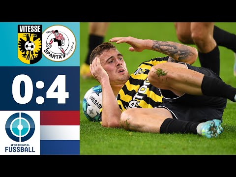 Vitesse mit Katastrophen-Auftritt! Mijnans trifft in den Knick | Vitesse Arnheim - Sparta Rotterdam