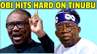 PETER OBI HITS HARD ON TINUBU BEFORE COURT PROCESS BEGINS: REJECTS ANY ALLIANCE WITH THE APC (2023)