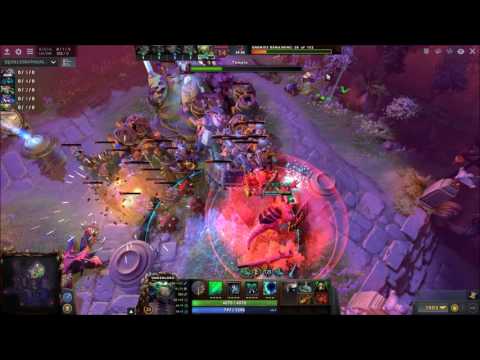 DARK MOON SOLO TANK UNDERLORD ROUND 14 (TECHIES)