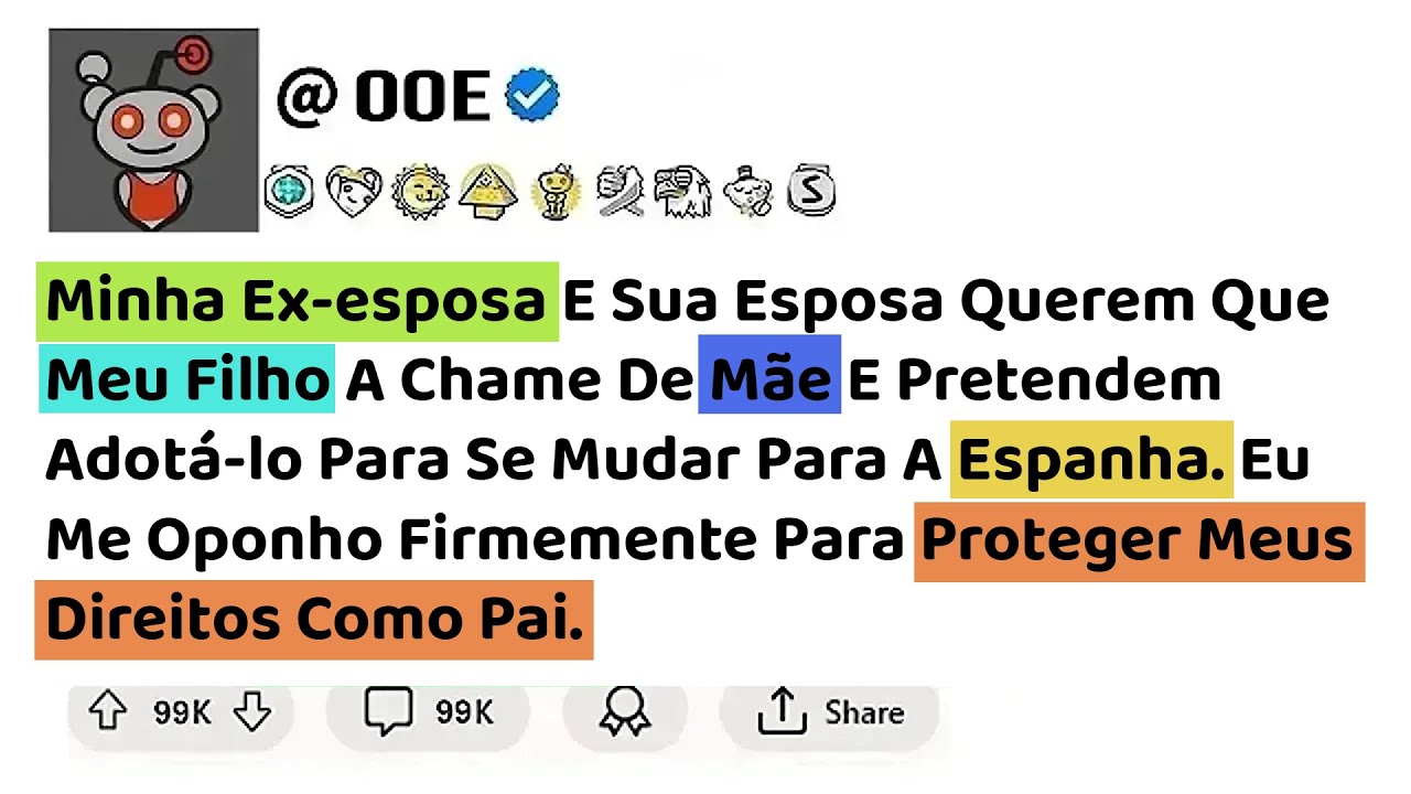 Minha ex-esposa e sua esposa querem que meu filho a chame de mãe e pretendem ........