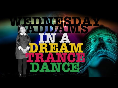 WEDNESDAY ADDAMS-IN A DREAM TRANCE DANCE - ROCKELL SHUFFLE 90's techno song-THE ADAMS FAMILY TV SHOW