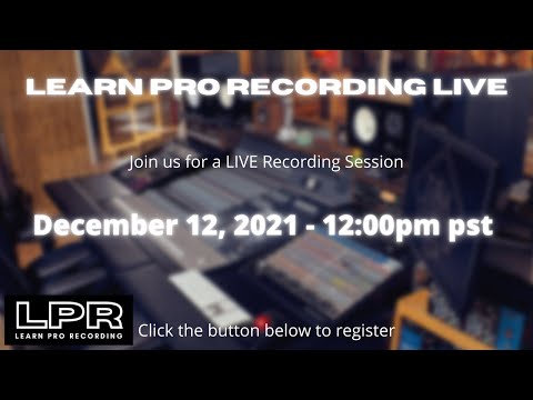 LIVE Band Recording with an analog / digital (HYBRID) system