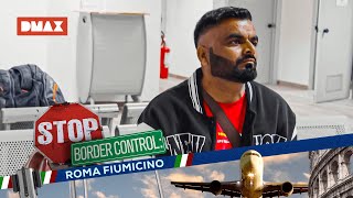 Cittadino indiano senza visto prova ad entrare in Italia | Border Control Roma Fiumicino