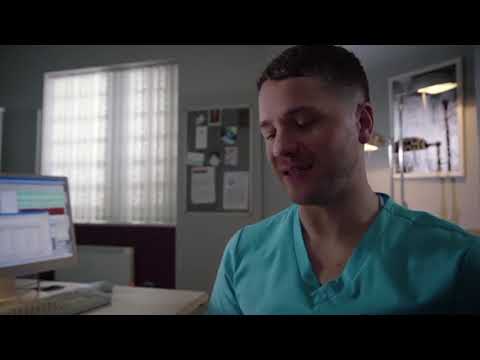 Holby City s20 e19 Serena scenes