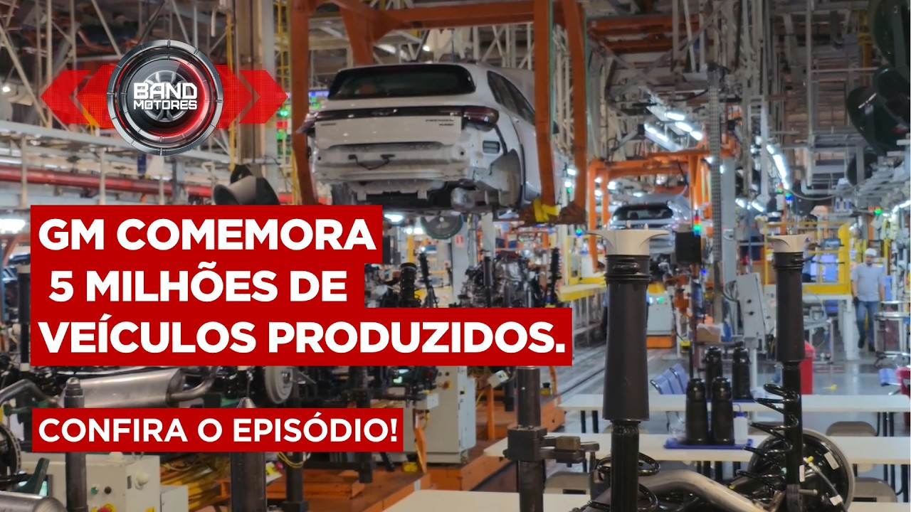 GM comemora 5 milhões de veículos produzidos