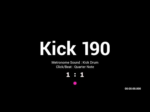Kick Drum / BPM 190