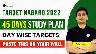 Best Study Plan & Strategy for NABARD Grade A 2022 Exam Preparation | NABARD Notification 2022