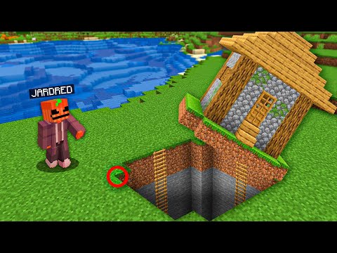 Encontré La Base SECRETA De Un Aldeano!