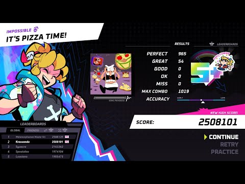 Rift of the NecroDancer - It's Pizza Time! (Impossible) - FULL COMBO