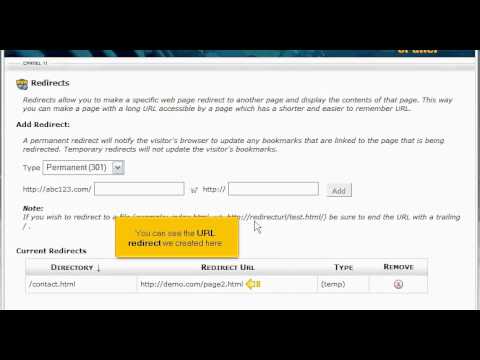 301 Redirects In cPanel | Website Hosting Tutorial