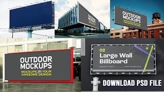 30+ Outdoors Panel Mock Up Photoshop Tutorial