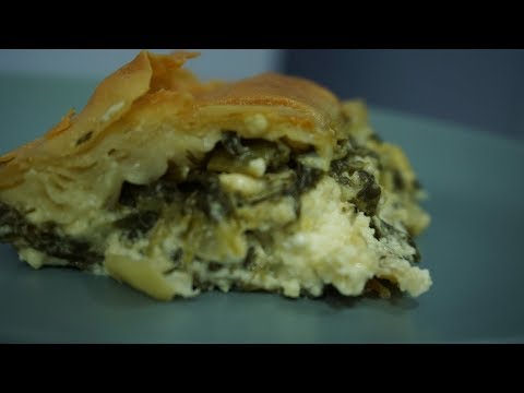 How to make easy traditional Greek Spinach pie - Spanakopita - | Greek Cooking by Katerina