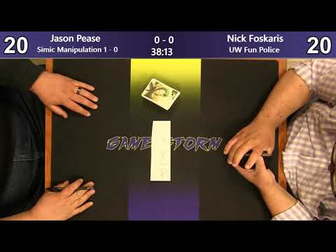 Jason Pease (Simic Manipulation) vs Nick Foskaris (UW Fun Police) - Friday Night Standard 6/14/19