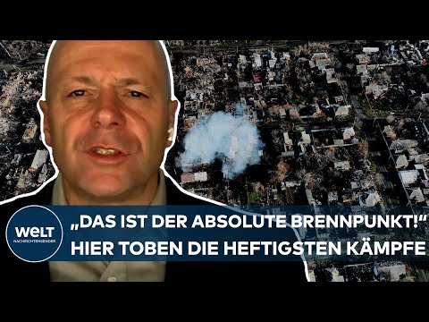 PUTINS KRIEG: "Das ist der absolute Brennpunkt!" Hier toben die heftigsten Kämpfe - die Frontlage