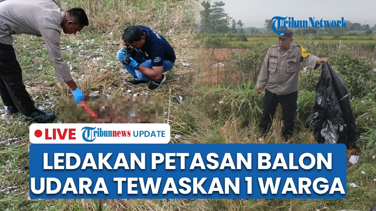 LIVE: Petasan Balon Udara Meledak di Blitar saat Salat Idul Adha, 1 Orang Tewas & 2 Remaja Terluka