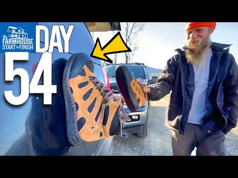 Building The Farmhouse | Day 54