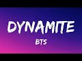 BTS - Dynamite (Lyrics)